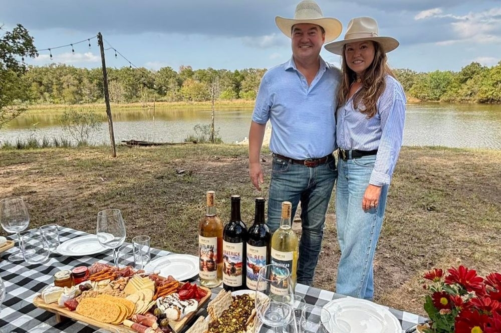 Frontier Cellars owners Lance and Alysen Bondy recently opened Frontier Cellars winery in Smithville. (Courtesy Frontier Cellars)