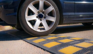 Speed humps are designed to slow traffic to about 10-20 mph. (Courtesy Adobe Stock)