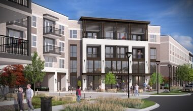 The new multifamily community will be within walking distance of Richardson's Main Street. (Courtesy High Street Residential)