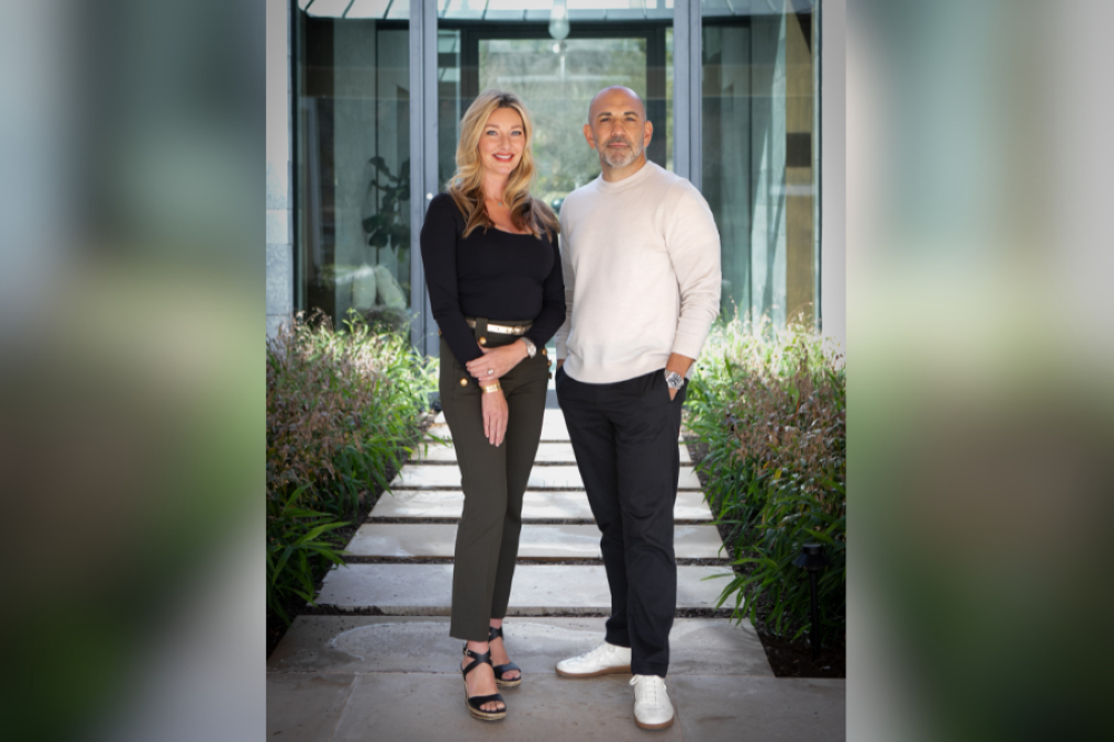 Todd and Michelle smiling