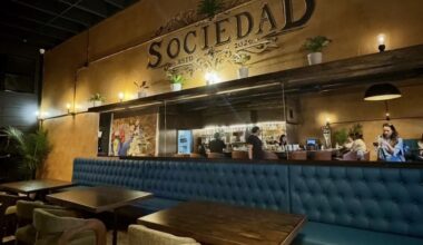 The restaurant and bar Alcove Cantina recently relaunched as Sociedad in downtown Round Rock. (Courtesy Sociedad)