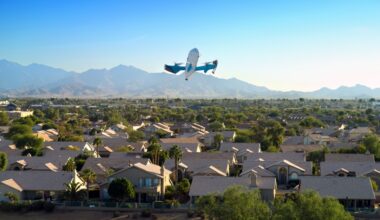 Amazon began delivering packages by drone from its Richardson facility in early December. (Courtesy Amazon)