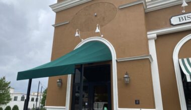 the exterior of a closed restaurant
