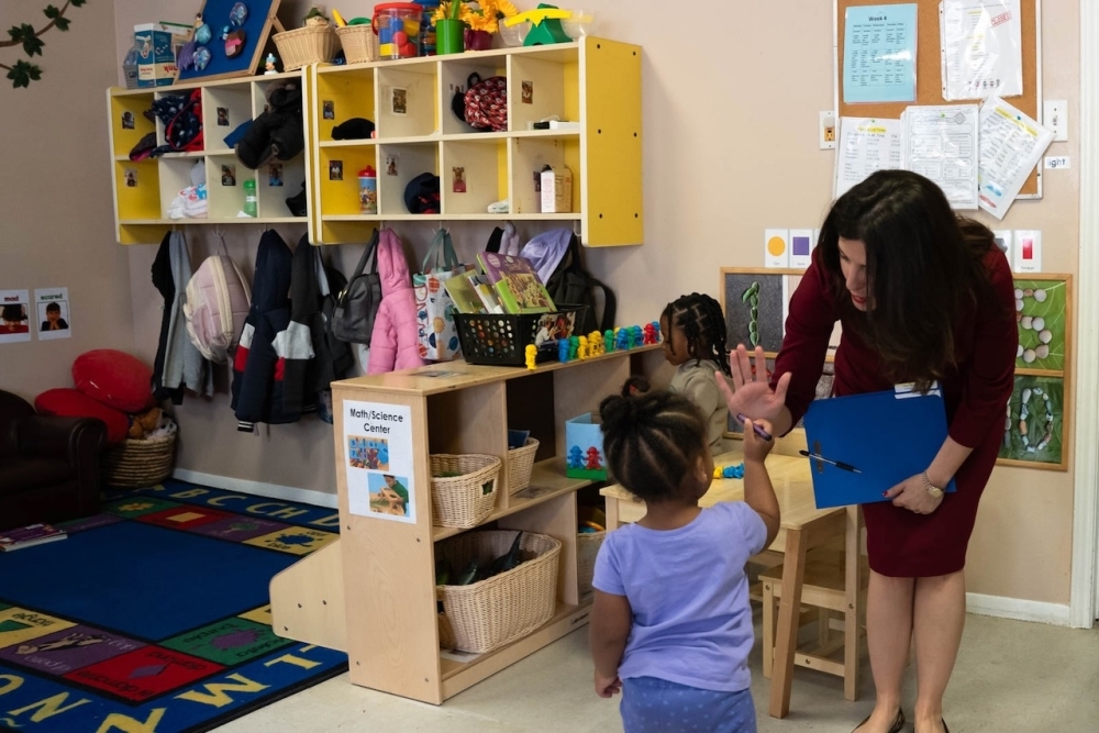 Harris County Precinct 4 Commissioner Lesley Briones and Precinct 2 Commissioner Adrian Garcia are leading the charge to expand affordable child care and early learning programs. (Courtesy Early REACH program)