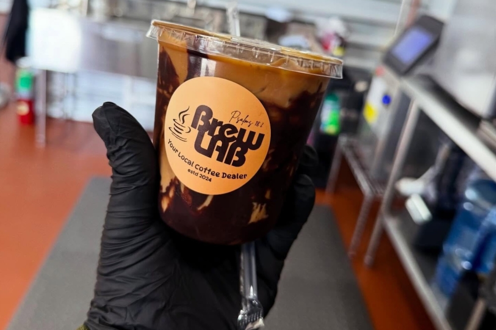 The coffee drinks at BrewLAB can be ordered hot or cold. (Courtesy BrewLAB)