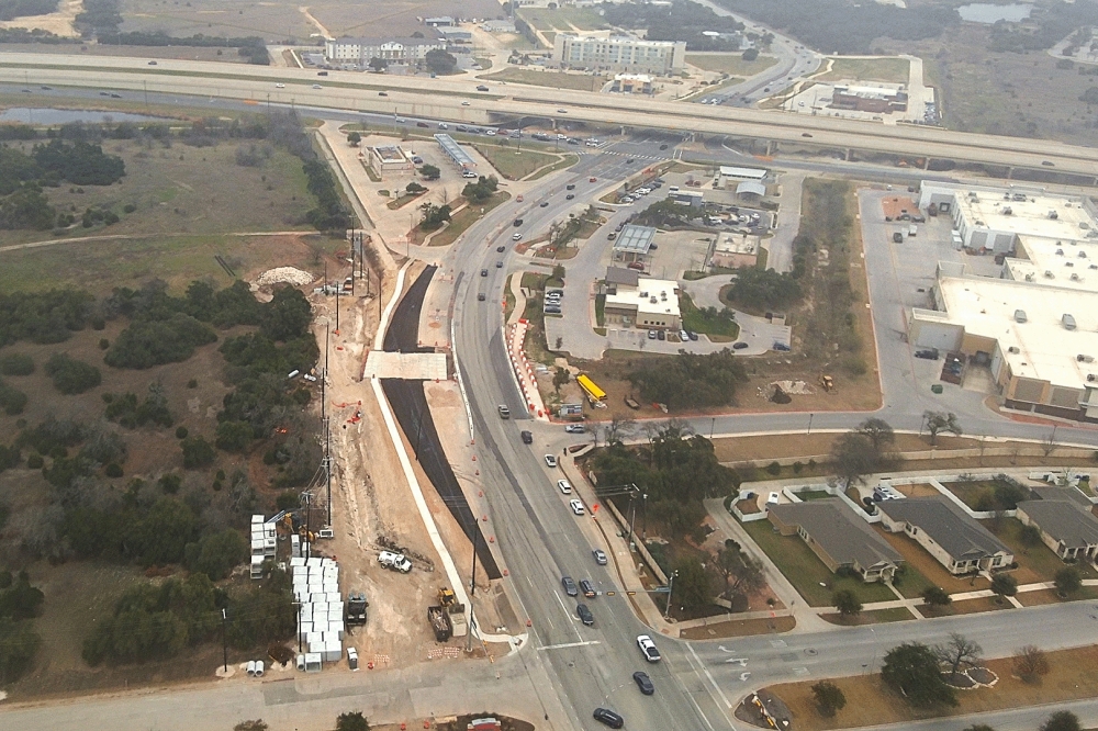 The construction at the intersection of New Hope Drive and 183A Toll is anticipated to be completed in around 2 1/2 years. (Courtesy city of Cedar Park)