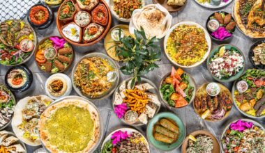 Ayat serves a variety of traditional Palestinian dishes as well as new takes on Middle Eastern cuisine. (Courtesy Ayat)