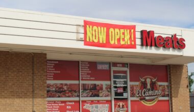 El Camino Meat Market opened in April near the Richardson and Garland border. (Isabella Zeff/Community Impact)