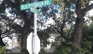 Old Fitzhugh Road will undergo improvements from Mercer Street to RR 12. (Community Impact staff)