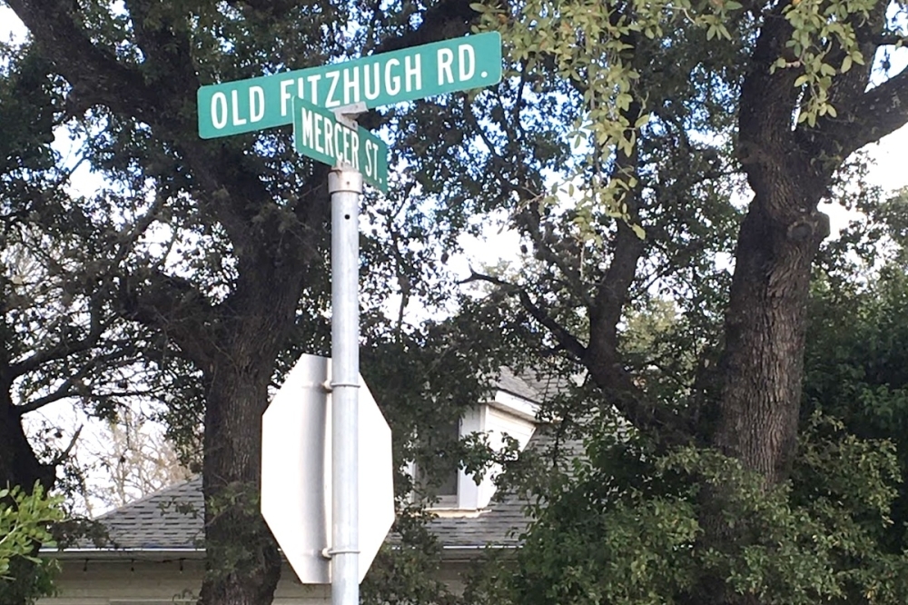 Old Fitzhugh Road will undergo improvements from Mercer Street to RR 12. (Community Impact staff)