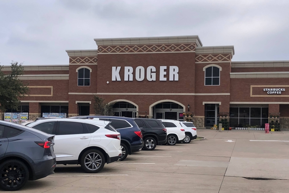 The Kroger at 9700 Coit Road closed Jan. 23, 2025. (Karen Chaney/Community Impact)