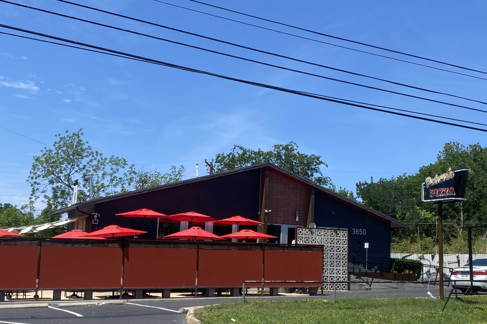 Pedroso's Pizza is now serving specialty, American and Sicilian-style pies at its new east Austin location. (Katlynn Fox/Community Impact)