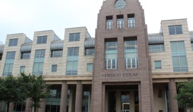 The circulator service will primarily connect the Rail District, Frisco Square and surrounding parking areas, according to city documents. (Jacquelyn Burrer/Community Impact)