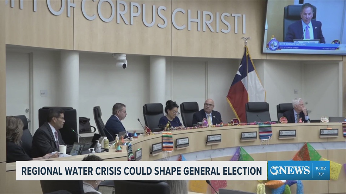 Water crisis could sway Corpus Christi city council races, analyst says