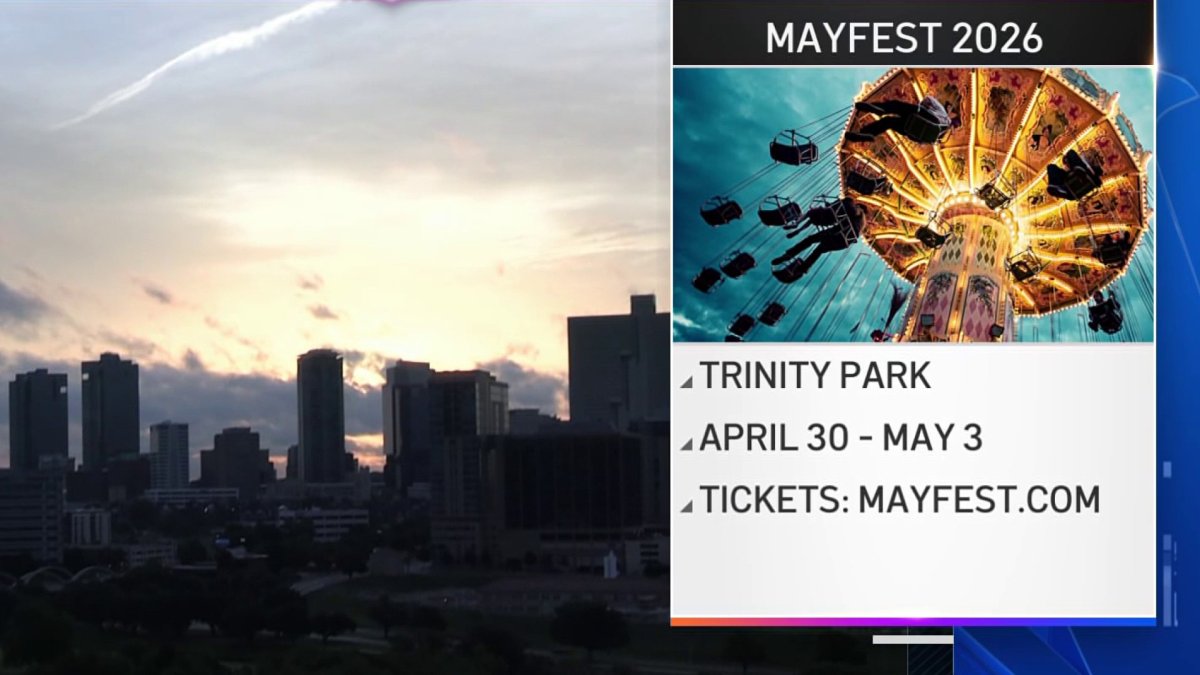 54th annual Fort Worth Mayfest runs Thursday through Sunday – NBC 5 Dallas-Fort Worth