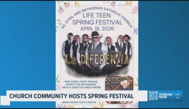 Church community hosts spring festival