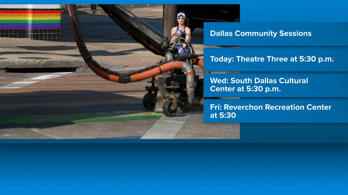 Dallas city leaders will seek input on ways to replace rainbow crosswalks