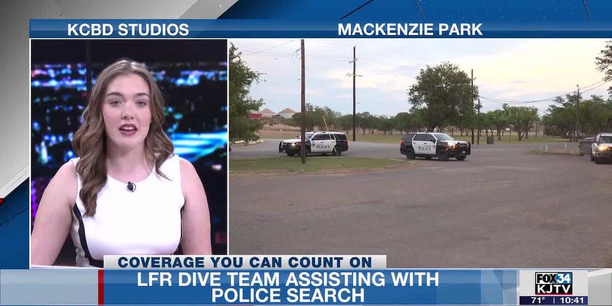 LFR Dive Team called to assist LPD with ‘subject’ in the water at Mackenzie Park