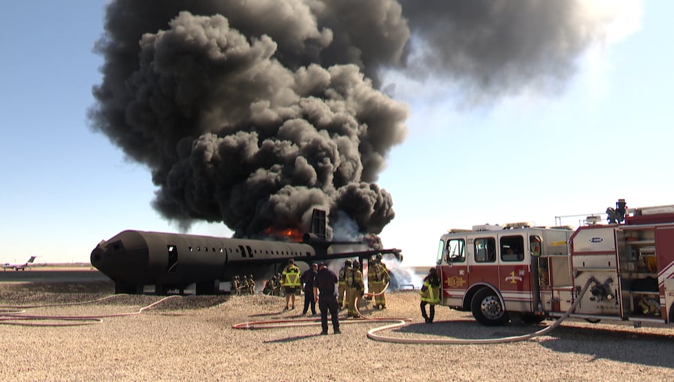 It’s not uncommon to see plumes of smoke coming from Lubbock Preston Smith International...