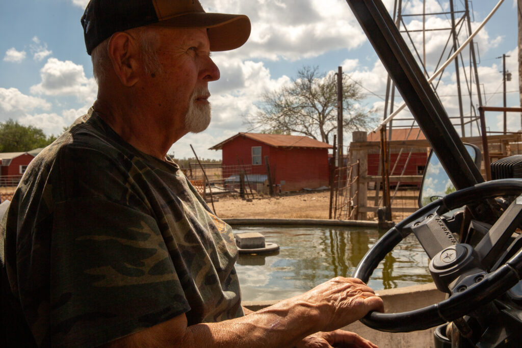 Water levels in Bruce Mumme’s well dropped below his pump last year, leaving him without access to water for three days while he found a technician to lower his pump, which cost thousands of dollars. Credit: Dylan Baddour/Inside Climate News