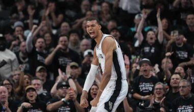 Wembanyama’s double-double powers Spurs past Trail Blazers and into Western Conference semifinals