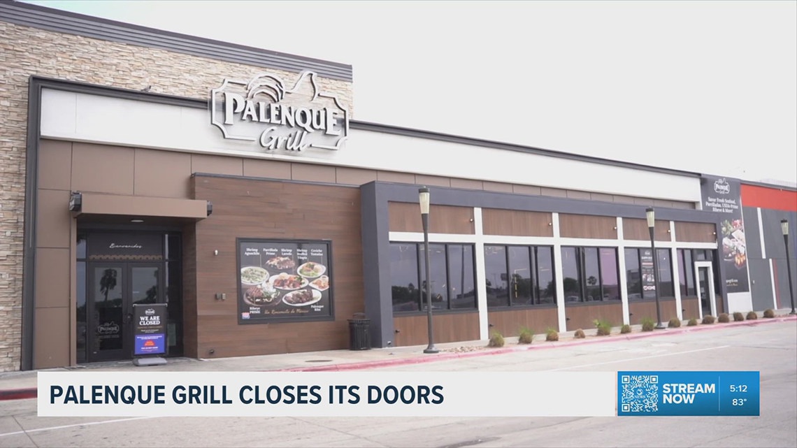 Palenque Grill closes at La Palmera mall in Corpus Christi