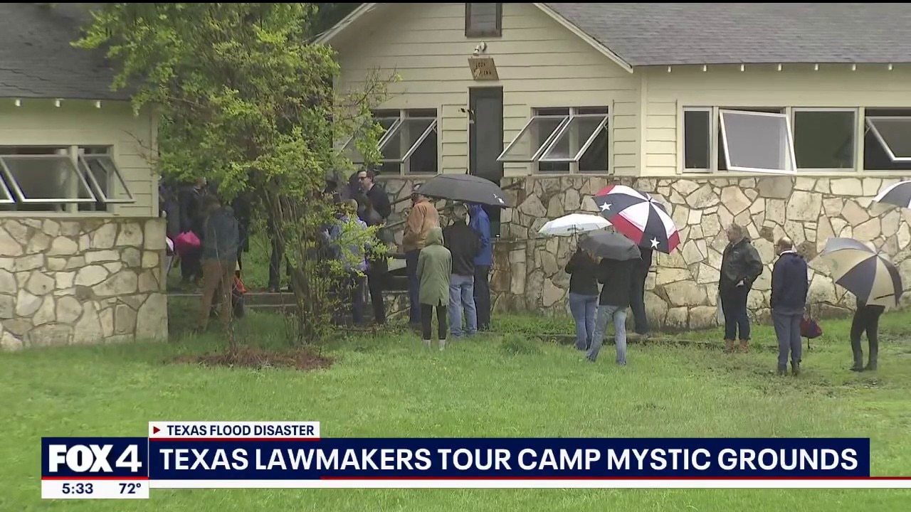 Texas lawmakers tour Camp Mystic grounds