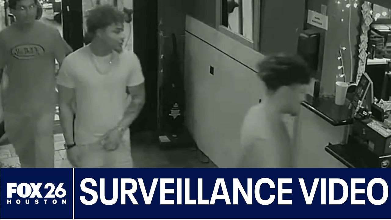 Houston police release surveillance video of persons of interest