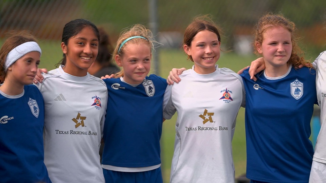 A break from war: Ukrainian girls experience the Dallas Cup