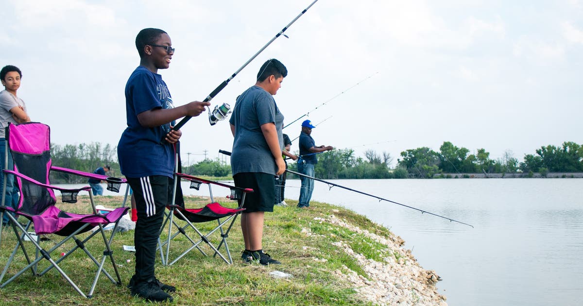 Catfish being stocked at 'Neighborhood Fishin' lakes around Houston