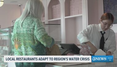 Local restaurants adapt to region's water crisis