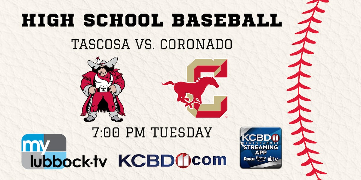 WATCH LIVE HS BASEBALL: Tascosa vs. Coronado