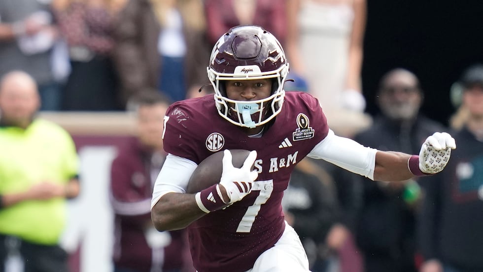 Texas A&M wide receiver KC Concepcion   (AP Photo/Karen Warren)