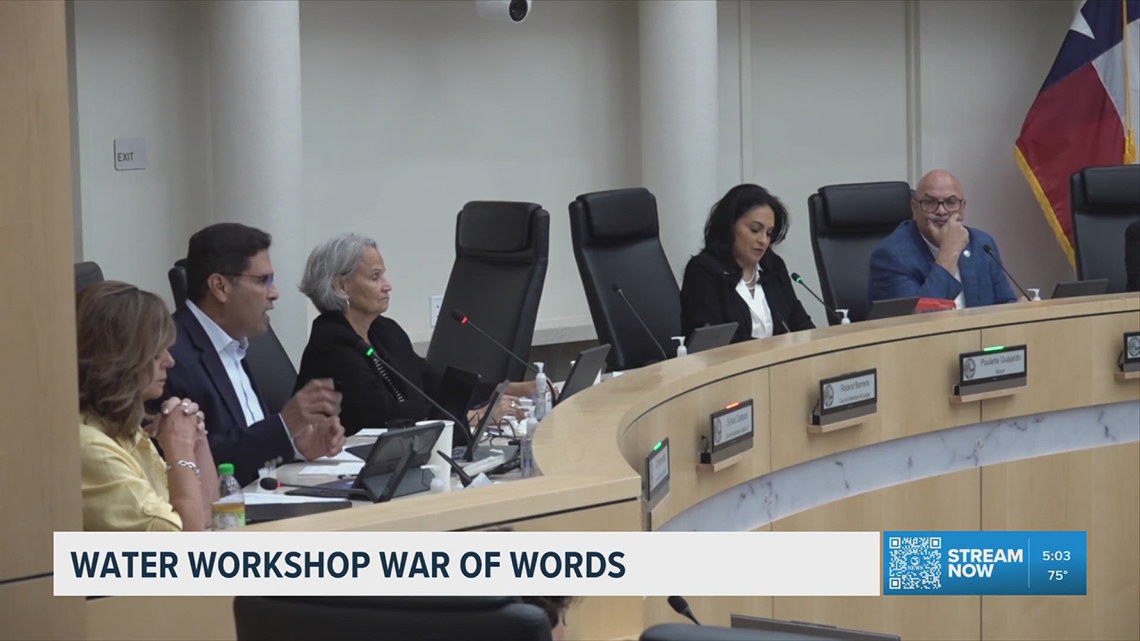 Corpus Christi City Council water workshop turns into war of words