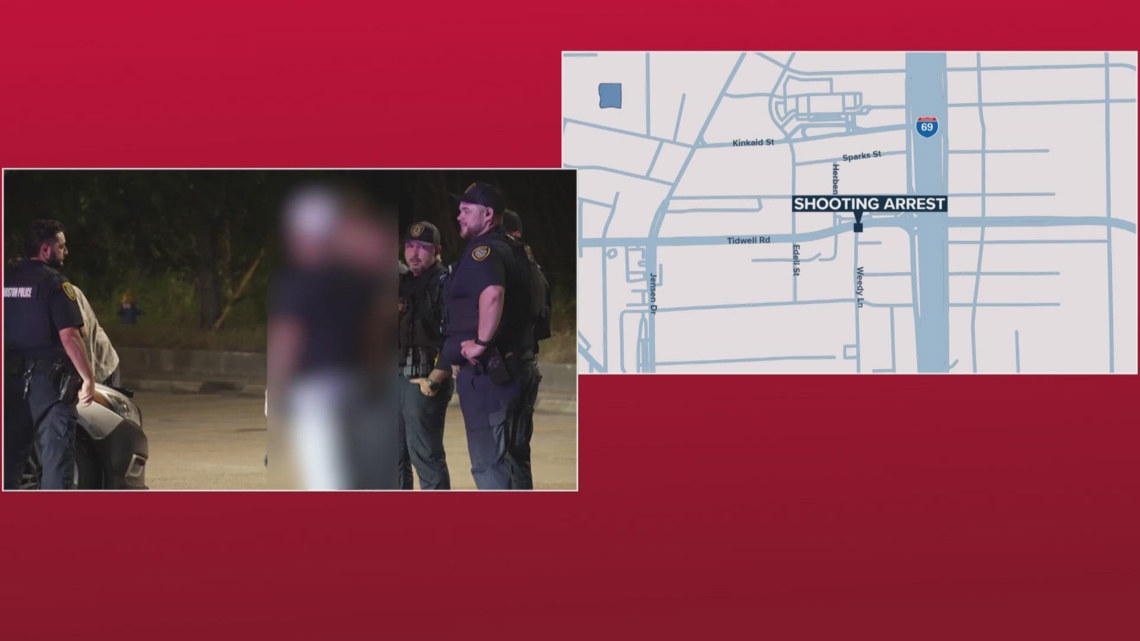 Woman, her boyfriend, and an ex-boyfriend arrested after shooting at north Houston gas station