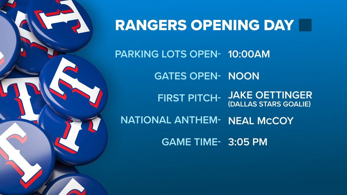 Play ball, North Texas! Rangers home opener set to pack Arlington