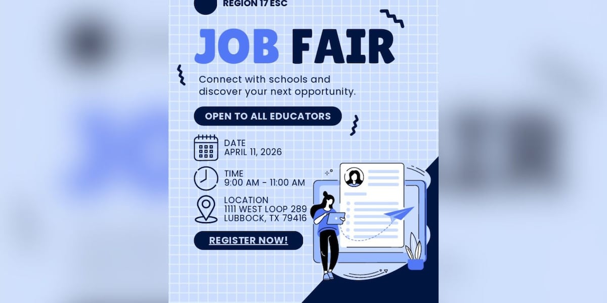 Education job fair set for Saturday