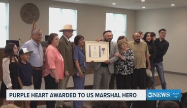 Hero from Corpus Christi receives Purple Heart
