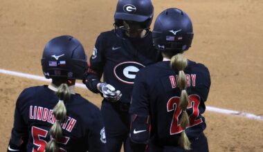 Georgia softball loses away conference series against Texas A&M | Georgia Sports
