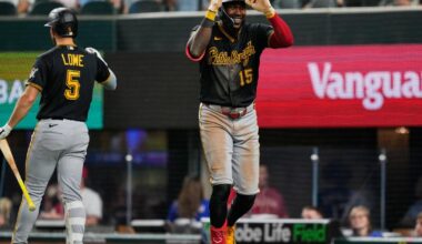 Cruz missile strikes top of rightr-field foul pole at 116.9 mph, hardest hit ball this season | National Sports