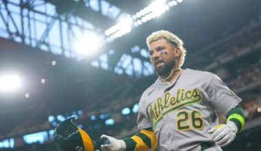 Carlos Cortes leads Athletics' homer barrage in 8-1 win over Rangers | MLB