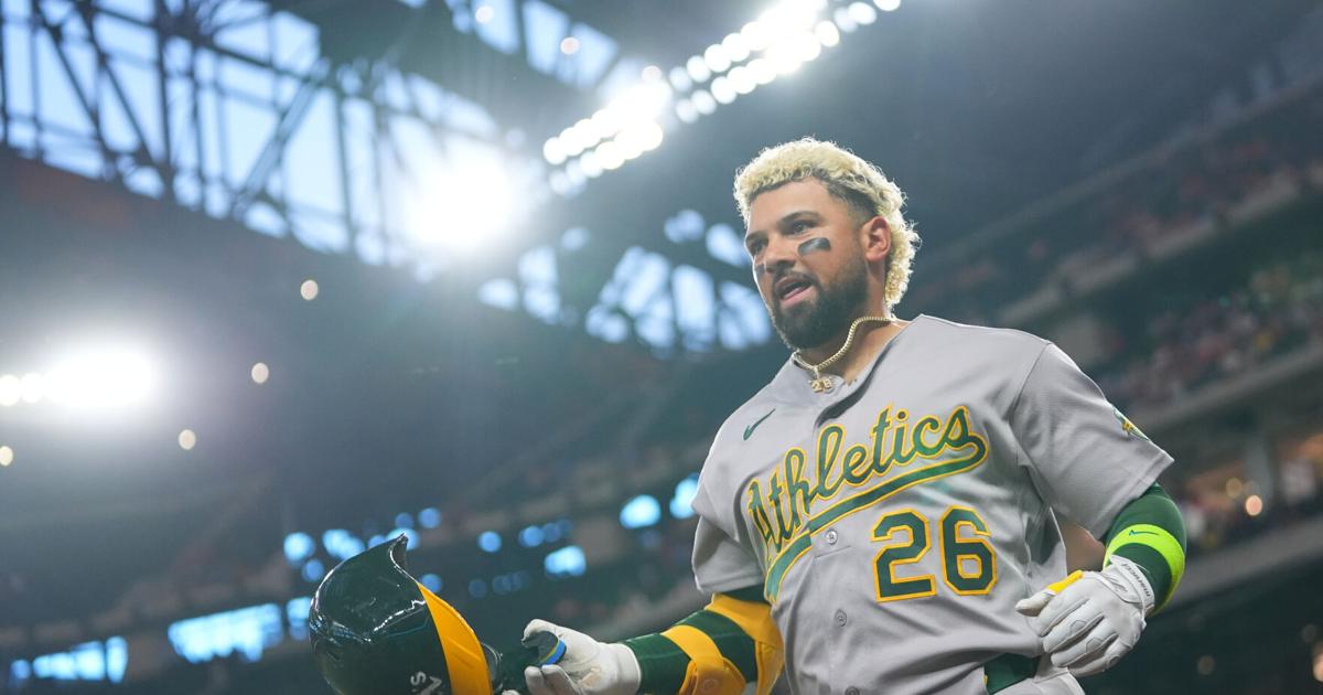 Carlos Cortes leads Athletics' homer barrage in 8-1 win over Rangers |
