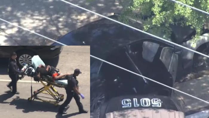 3 suspects in custody after robbery spree leads to police pursuit along Houston highway