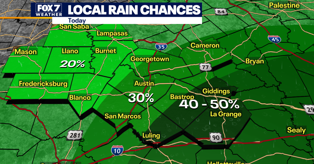 Austin weather: Will we see more rain today?