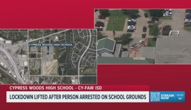 Houston-area high school placed on lockdown due to intruder