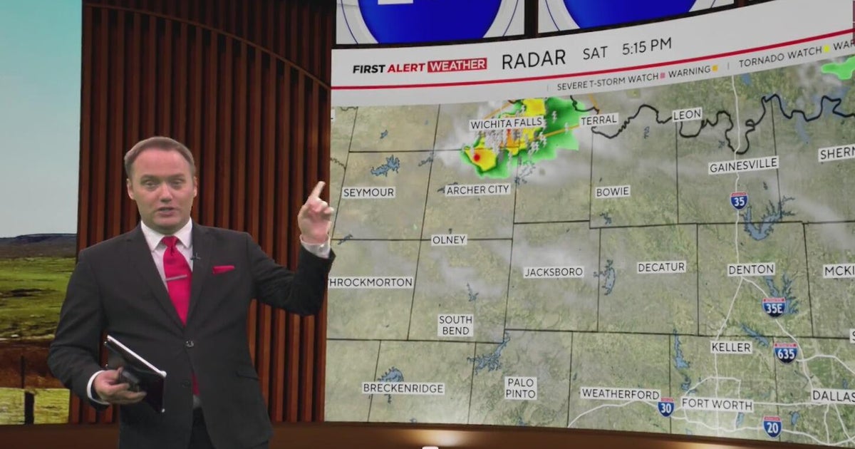 Severe weather threat continues across North Texas