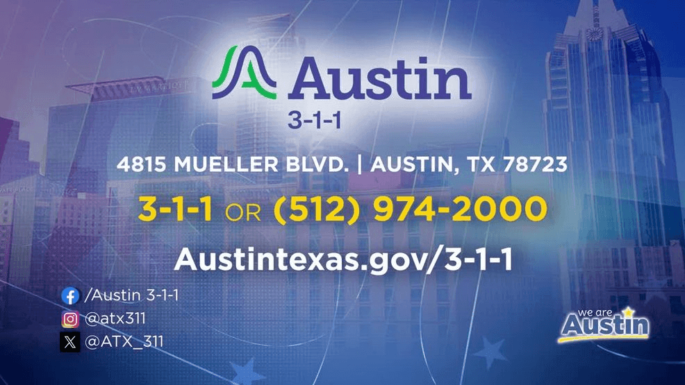 For more information, residents can visit Austin311.org, follow Austin 3-1-1 on social media, or download the Austin 3-1-1 app directly from the App Store. The app will automatically default to Spanish if a user’s phone settings are set to Spanish.