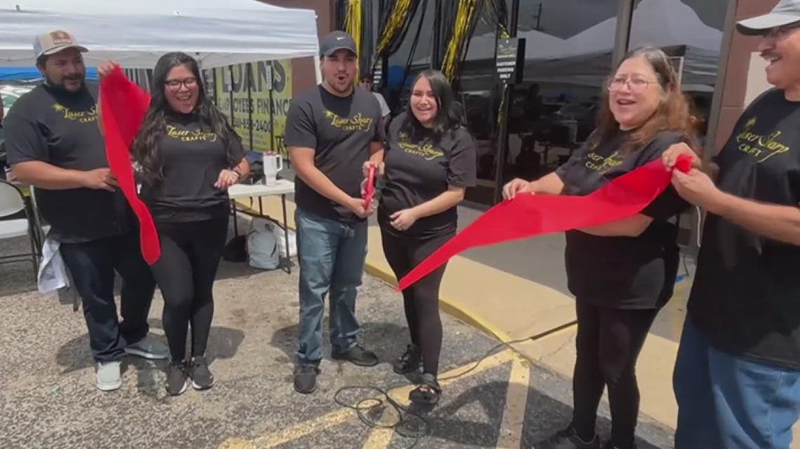 Laser Sharp Crafts Vendor Mall opens on Ayers Street, celebrating local creativity