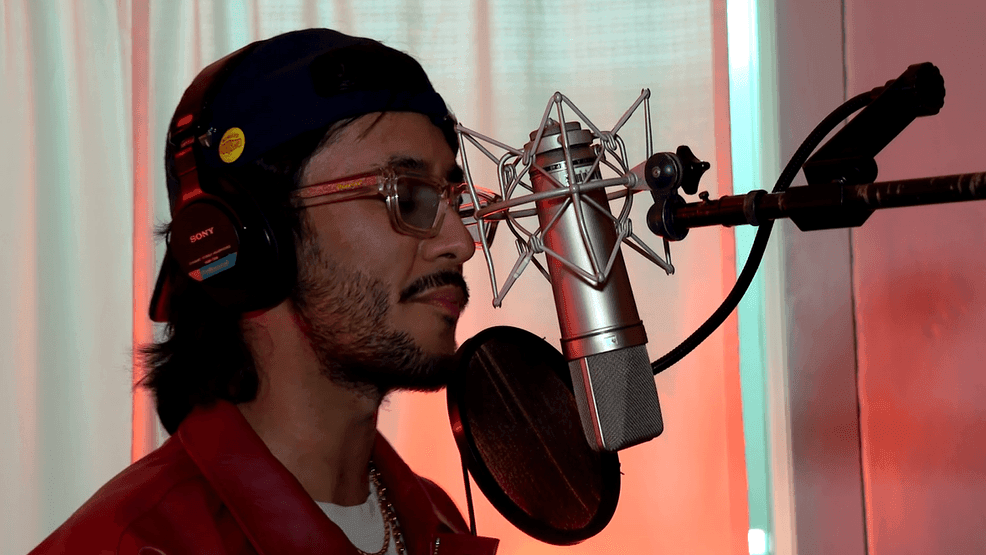 LA Atlas in the studio{p}{/p}