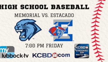 WATCH LIVE HS BASEBALL: Memorial vs. Estacado